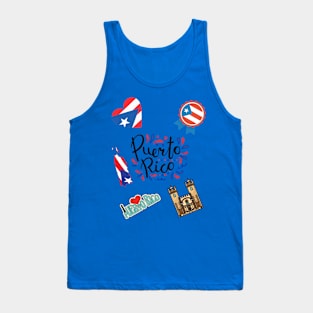 I love peurto Rico _peurto Rico flag Tank Top